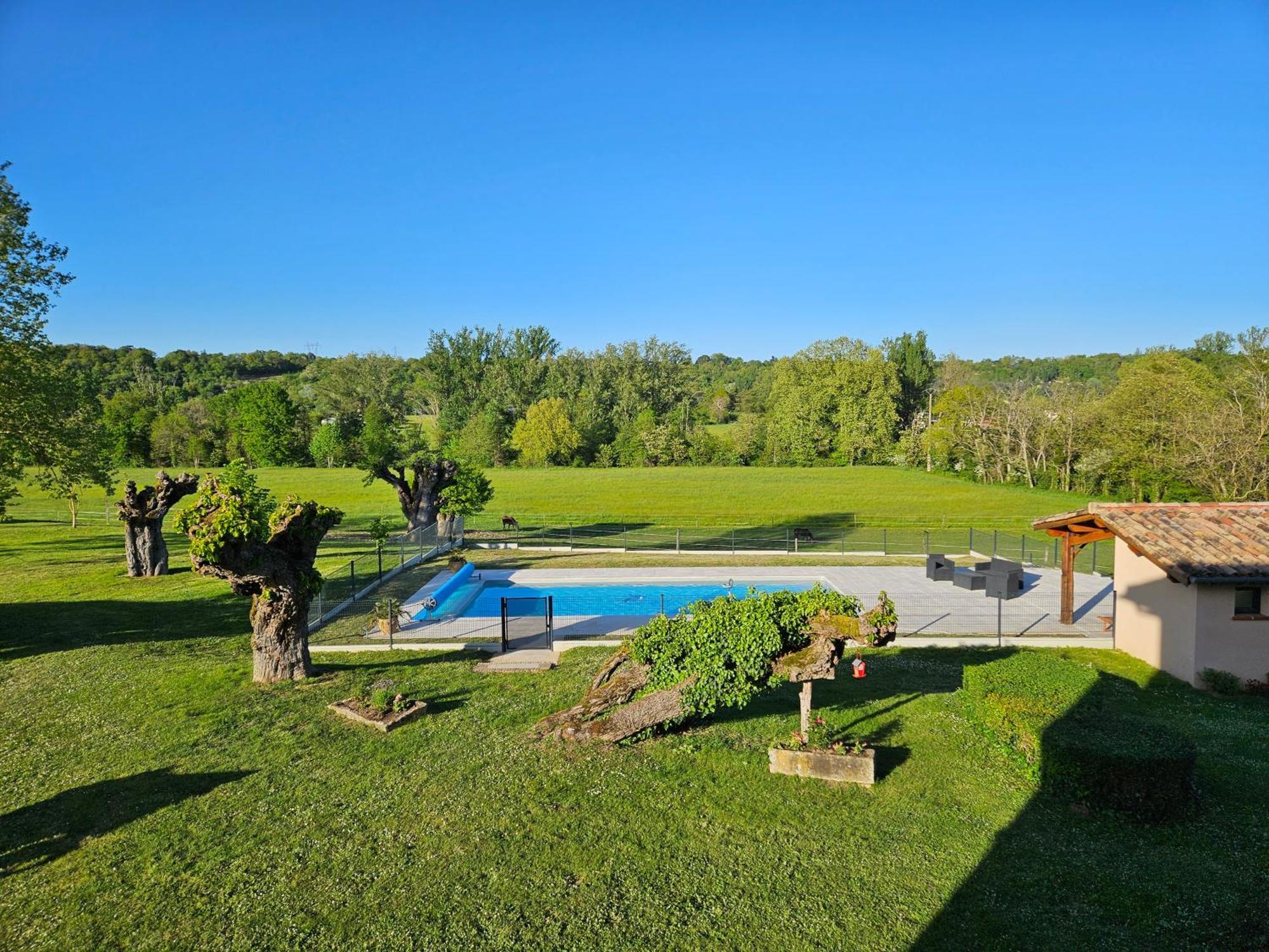 Bed and Breakfast Domaine de Belcayre Montauban Exterior foto
